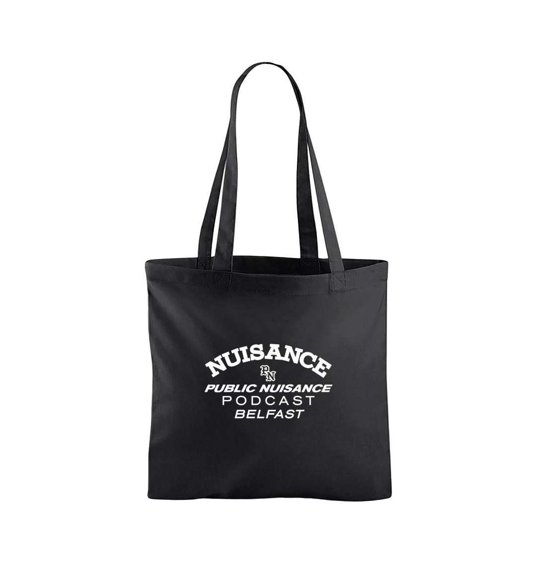 Black Printed Bag