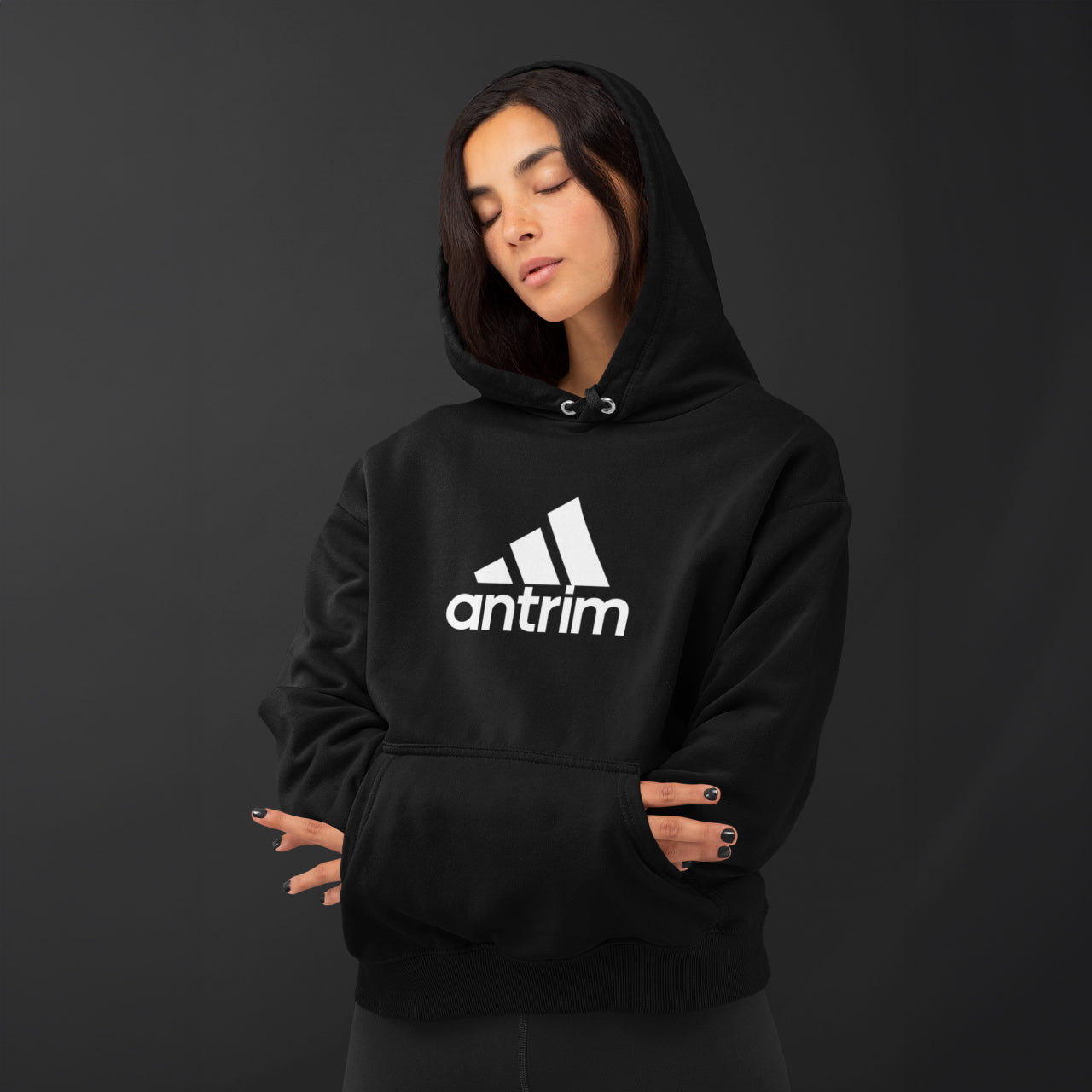Antrim Black Hoodie