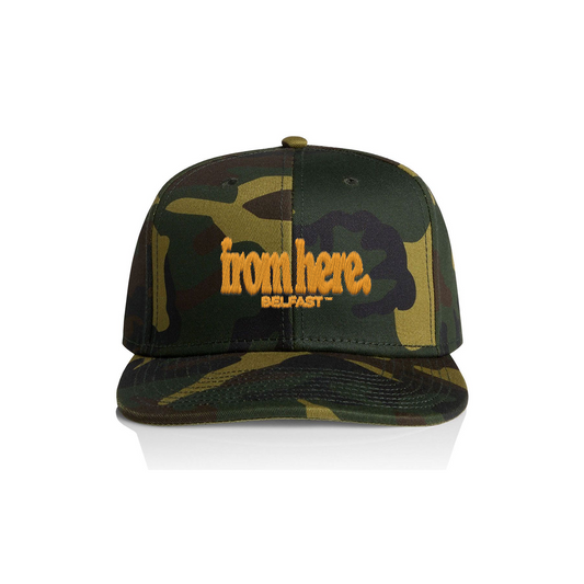 From Here Belfast Camo Cap
