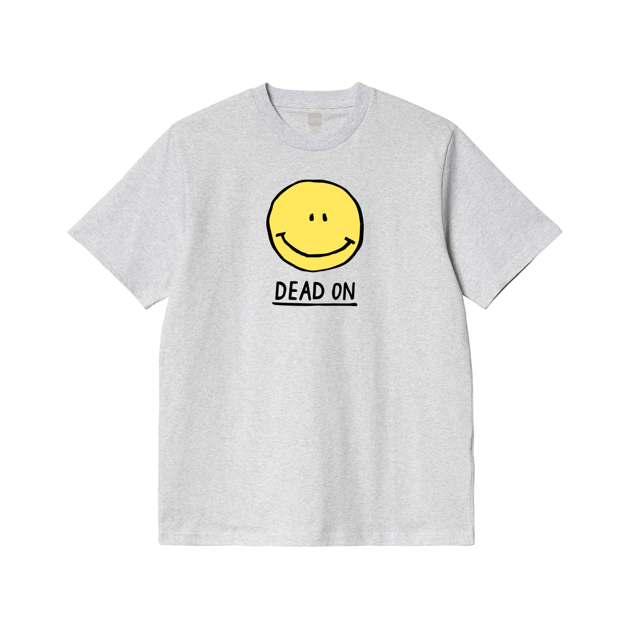 Aye Dead On Marl Grey T-Shirt