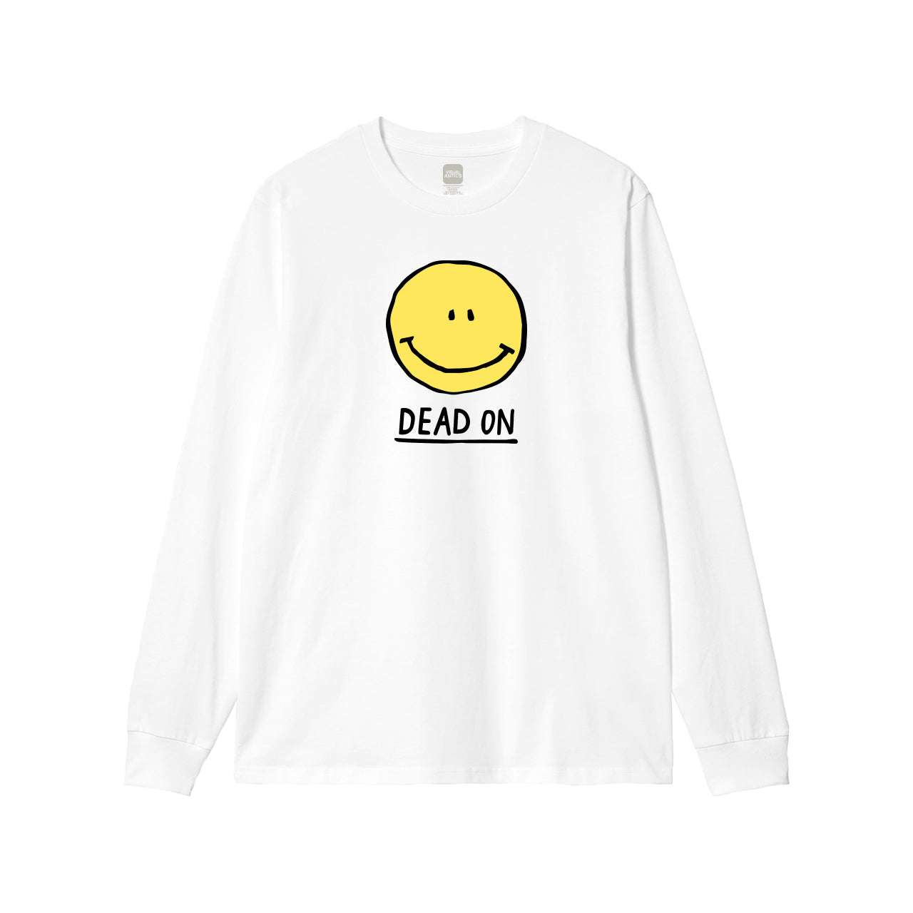 Aye Dead On Poster White Long Sleeve T-Shirt