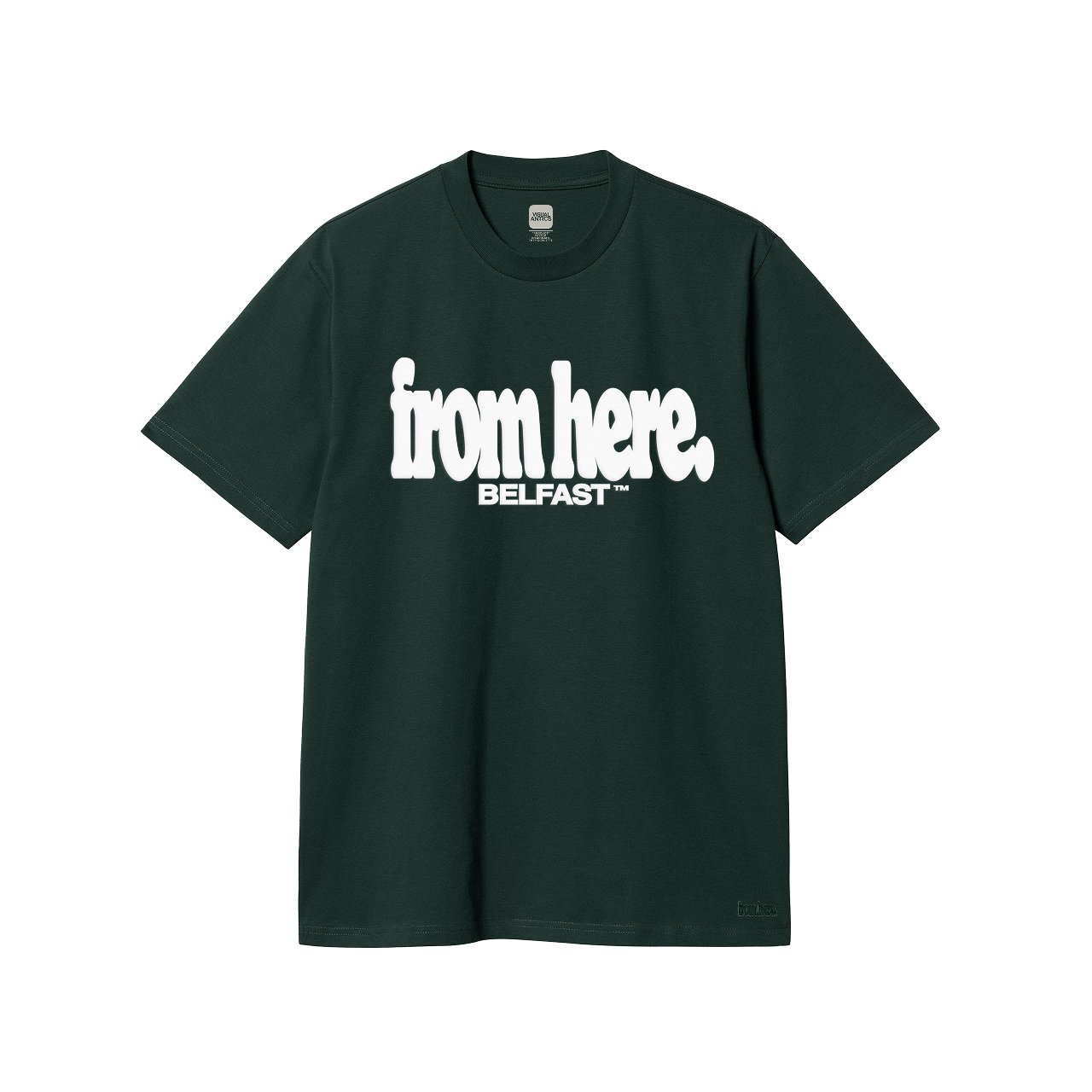 From Here Bottle Green T-Shirt