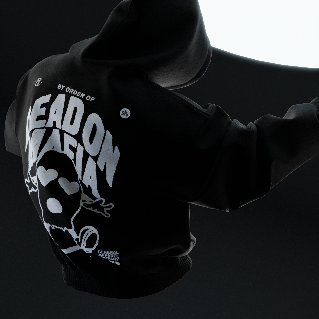 Dead On Mafia Black Hoodie