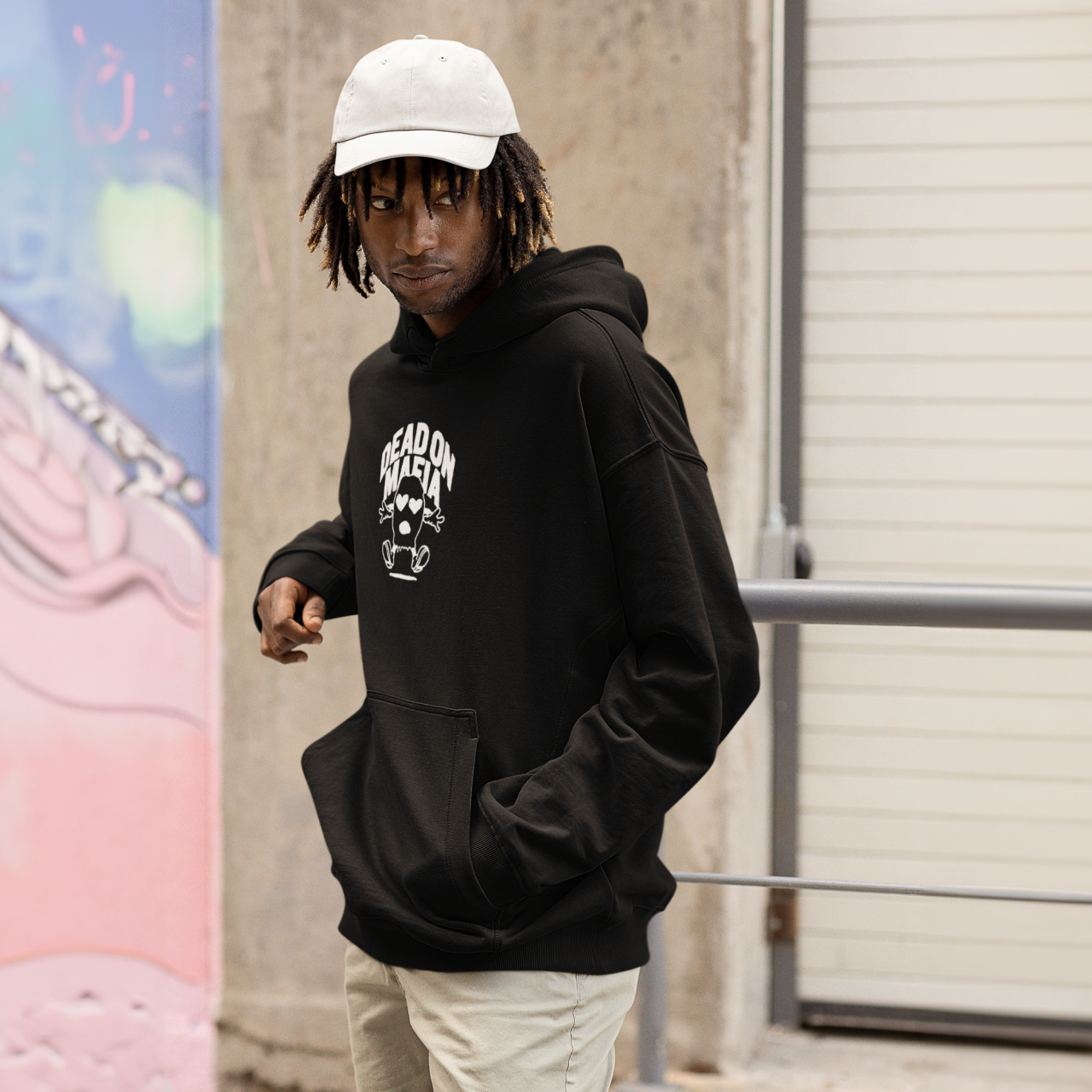 Dead On Mafia Black Hoodie