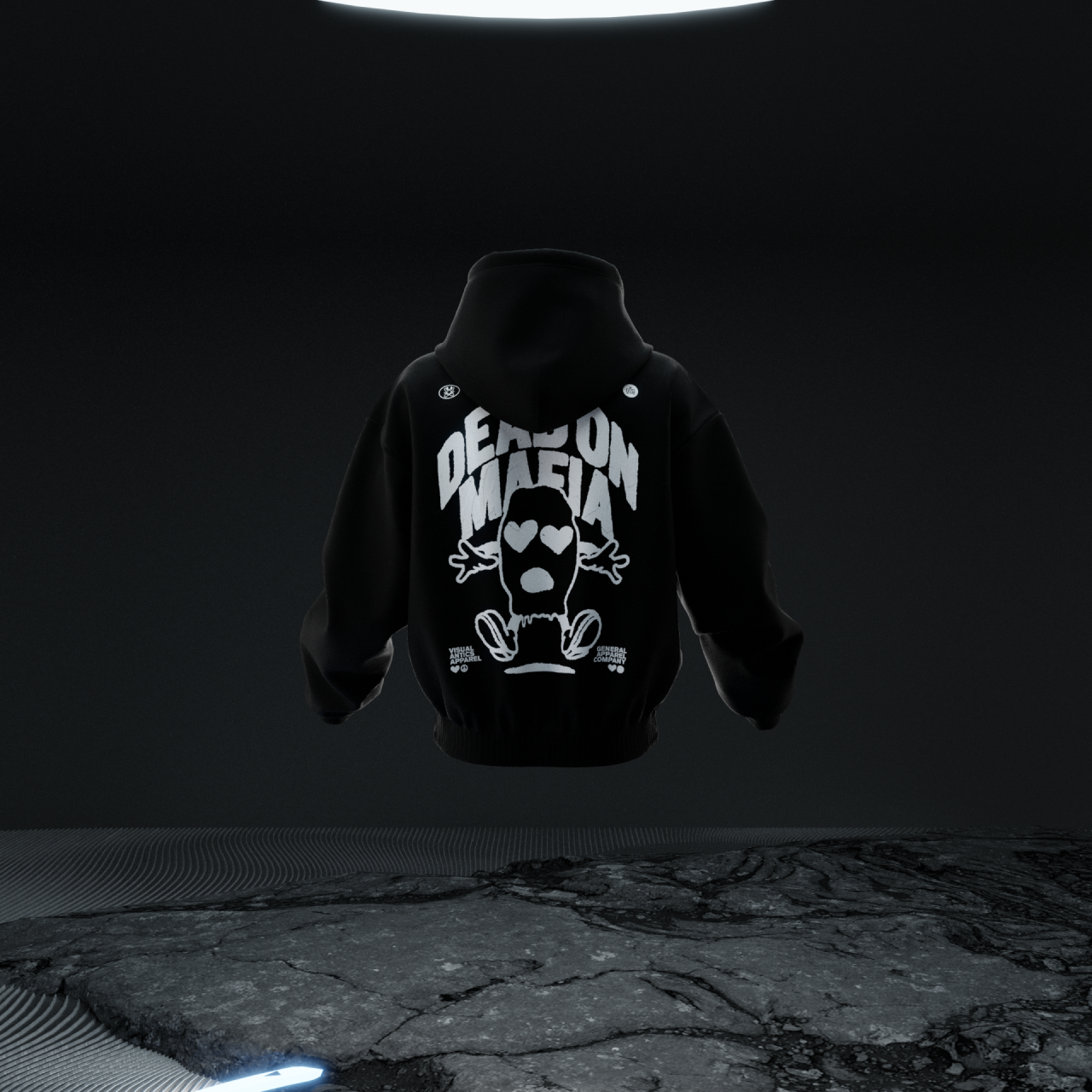 Dead On Mafia Black Hoodie