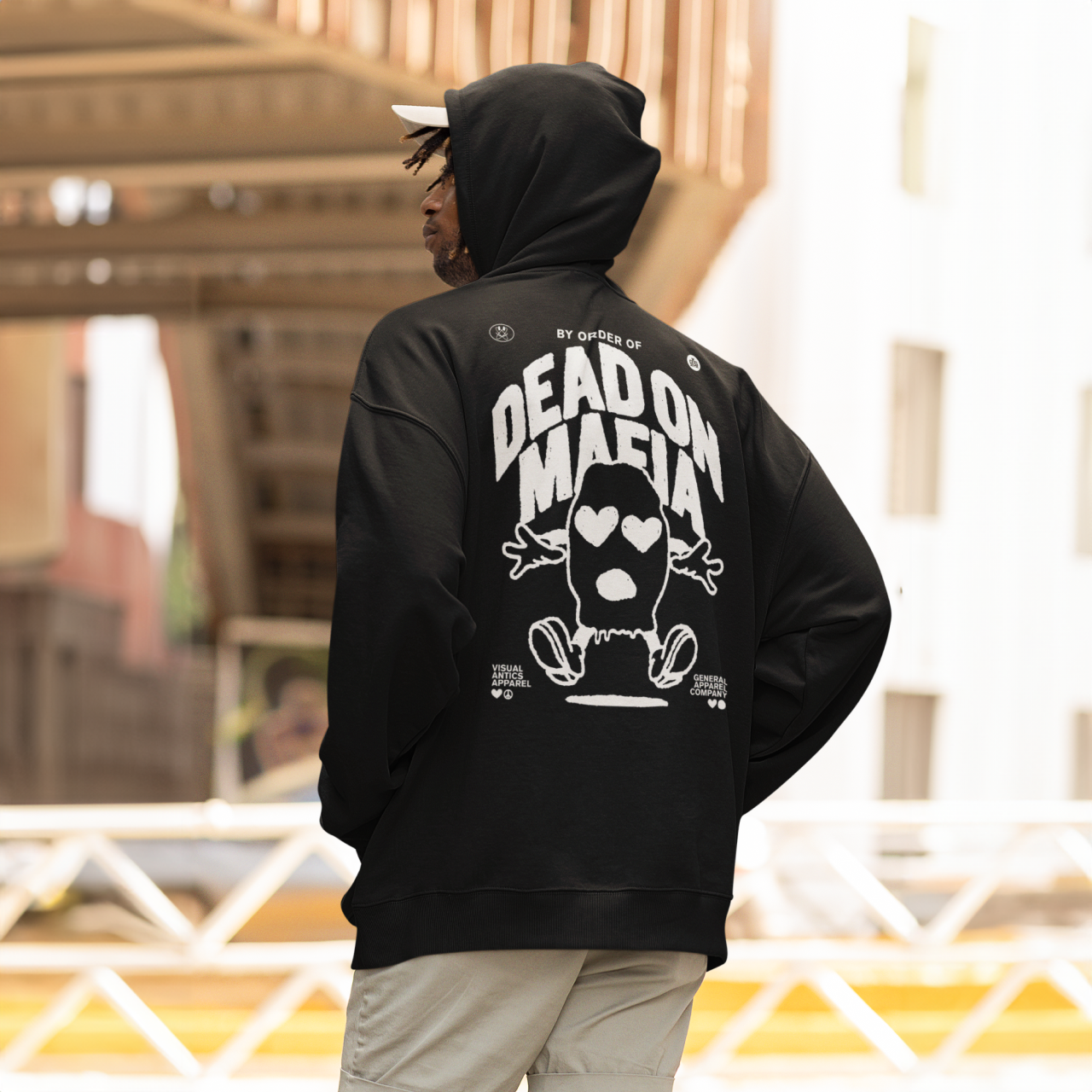 Dead On Mafia Black Hoodie