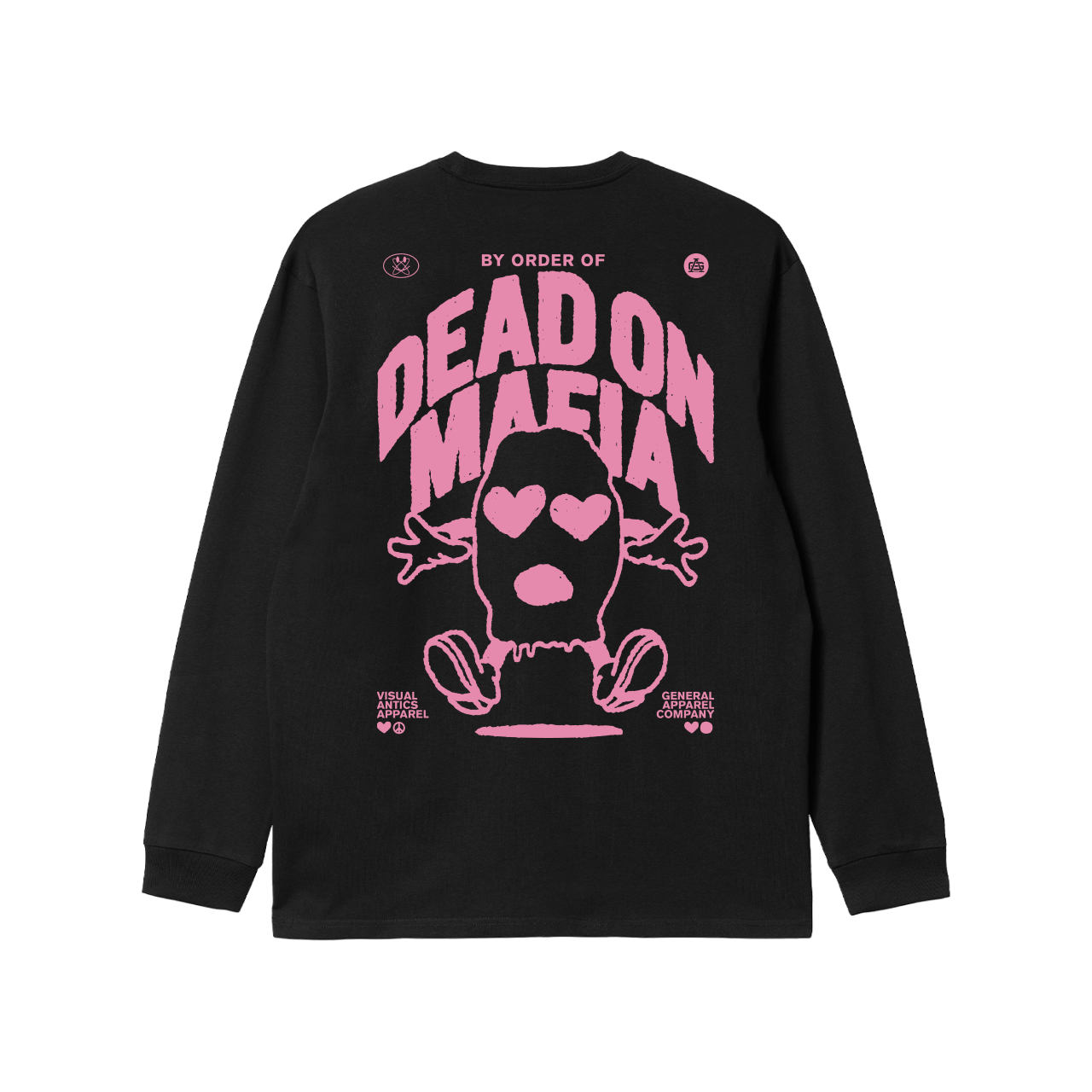Dead On Mafia Black Long Sleeve T-Shirt