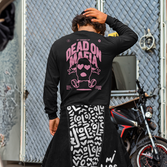 Dead On Mafia Black Long Sleeve T-Shirt