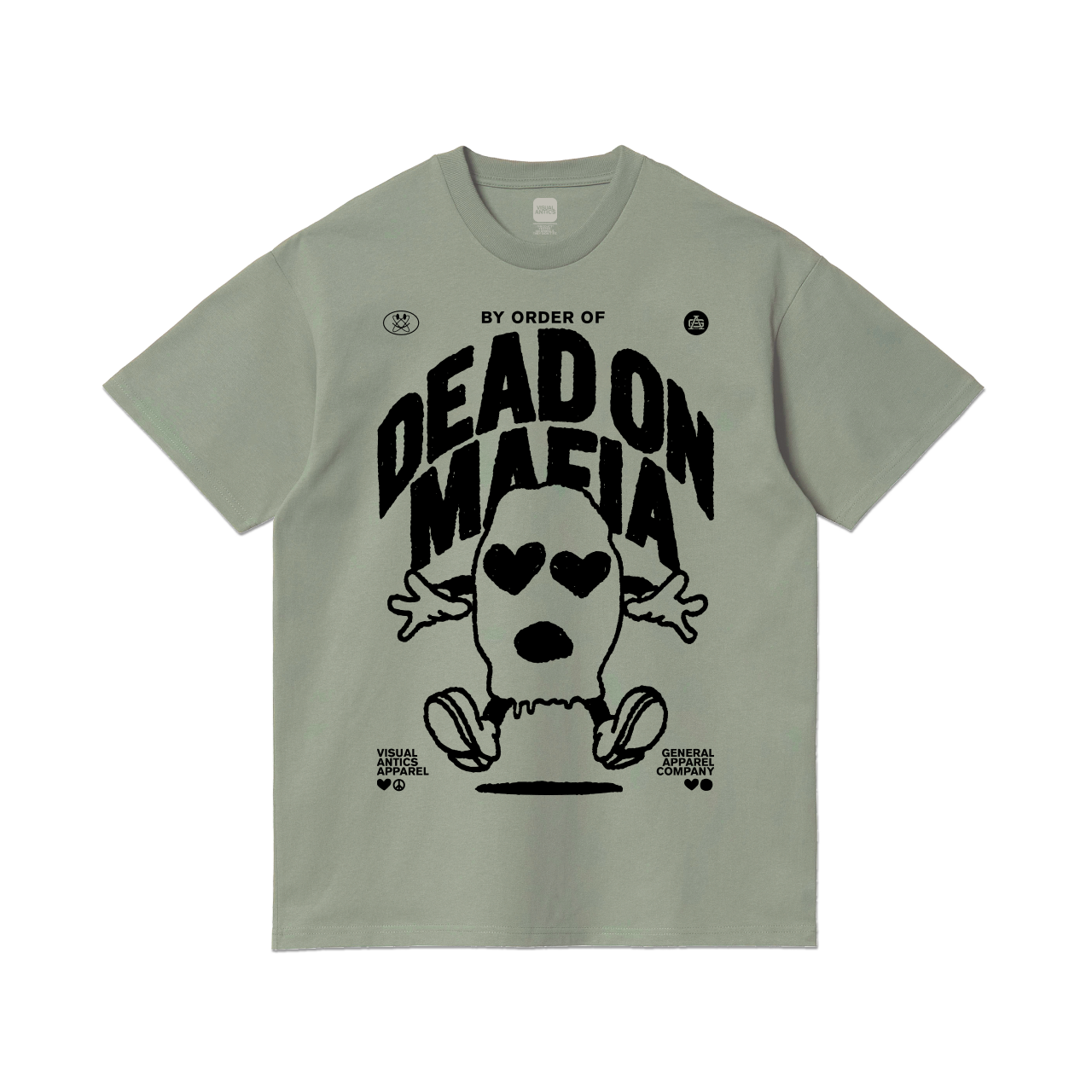 Dead On Mafia Pistachio Green T-Shirt
