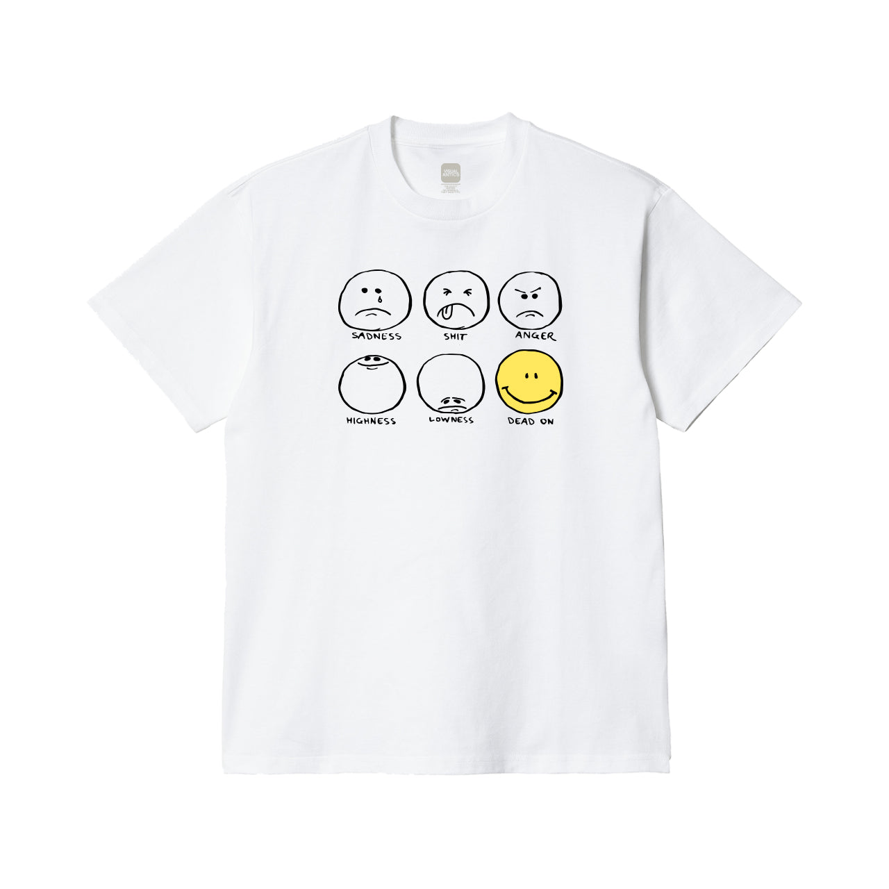 Dead On Not Dead On White T-Shirt