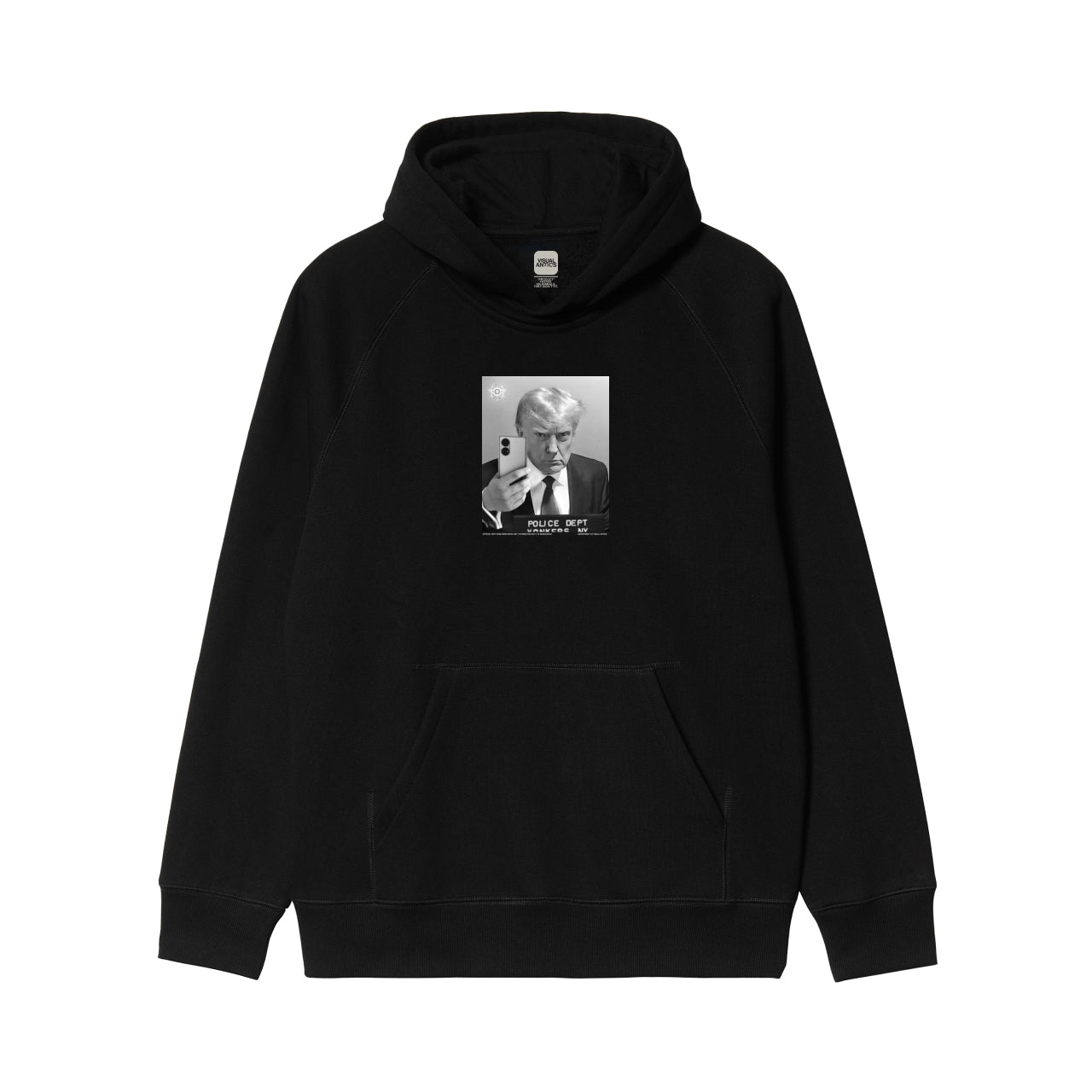 Dept Of Antics Selfie Black Hoodie
