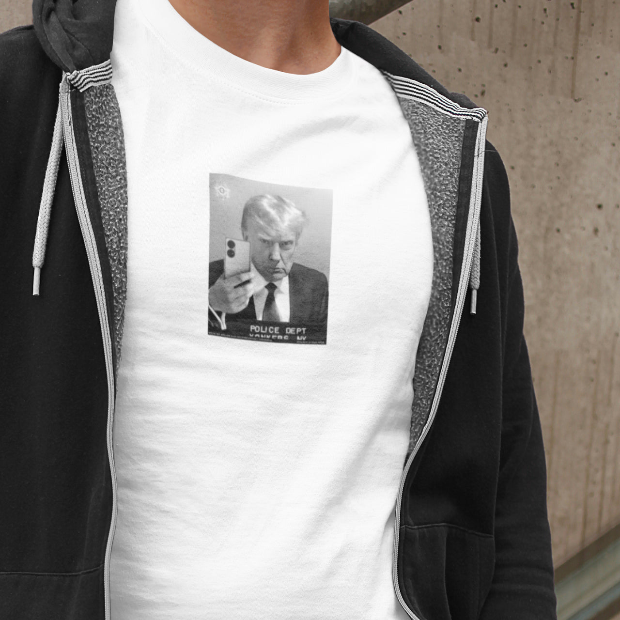 Dept Of Antics Selfie White T-Shirt