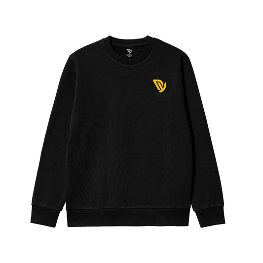 Deckchair And Yumz Logo Black Sweatshirt