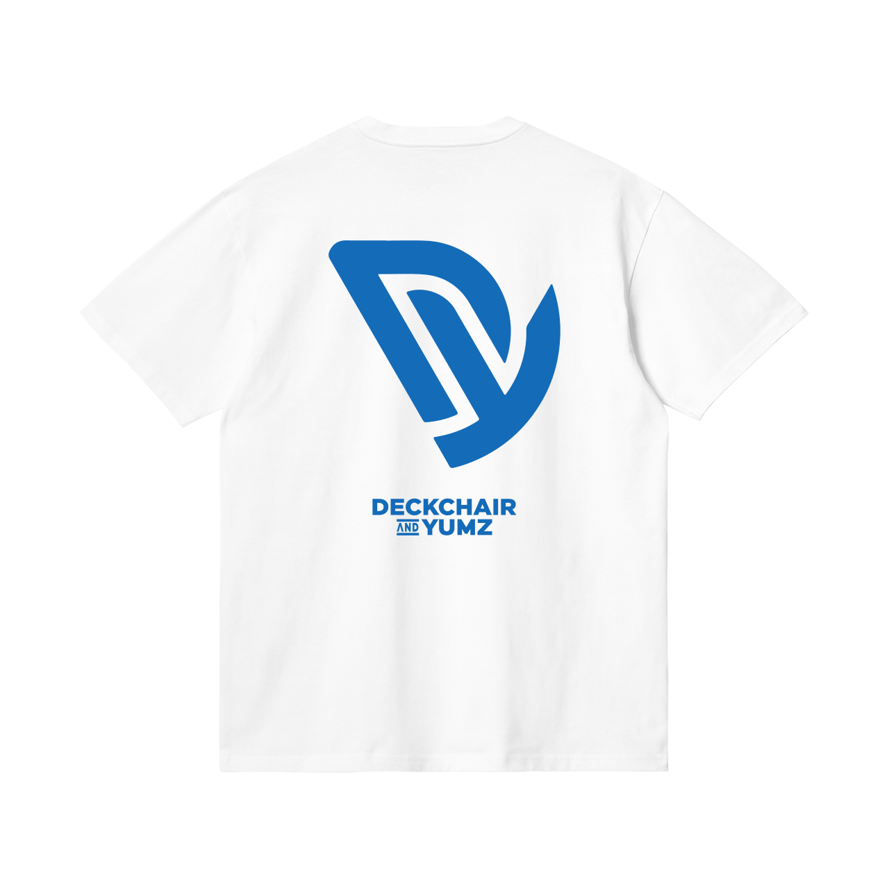 Deckchair And Yumz Logo White T-Shirt