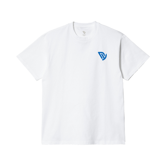 Deckchair And Yumz Logo White T-Shirt