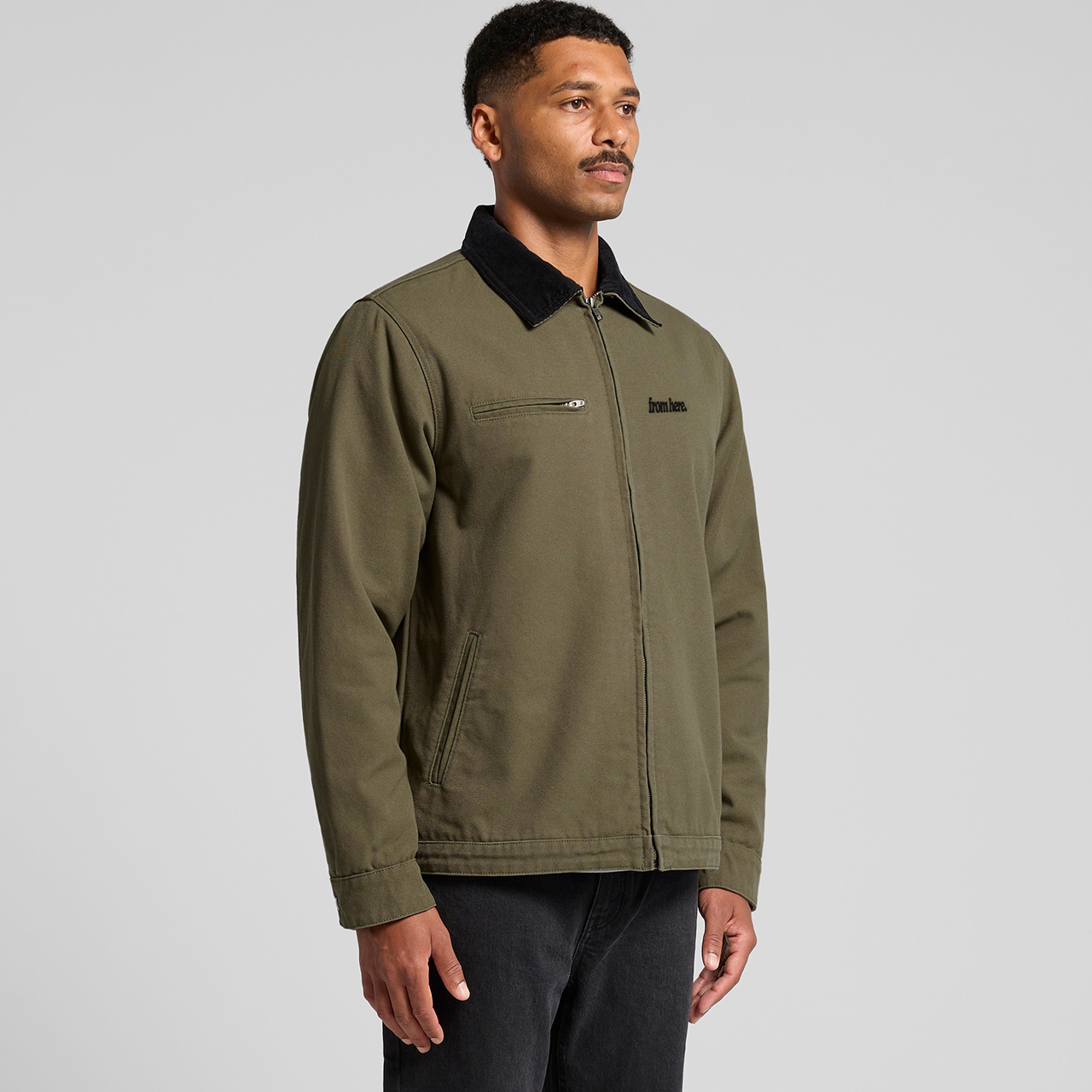 From Here Canvas Workwear Jacket