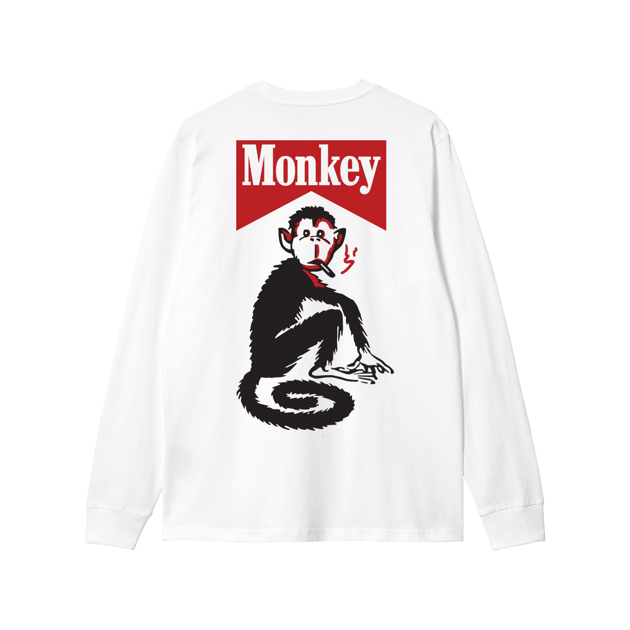 Gizza Feg Mate White Long Sleeve T-Shirt