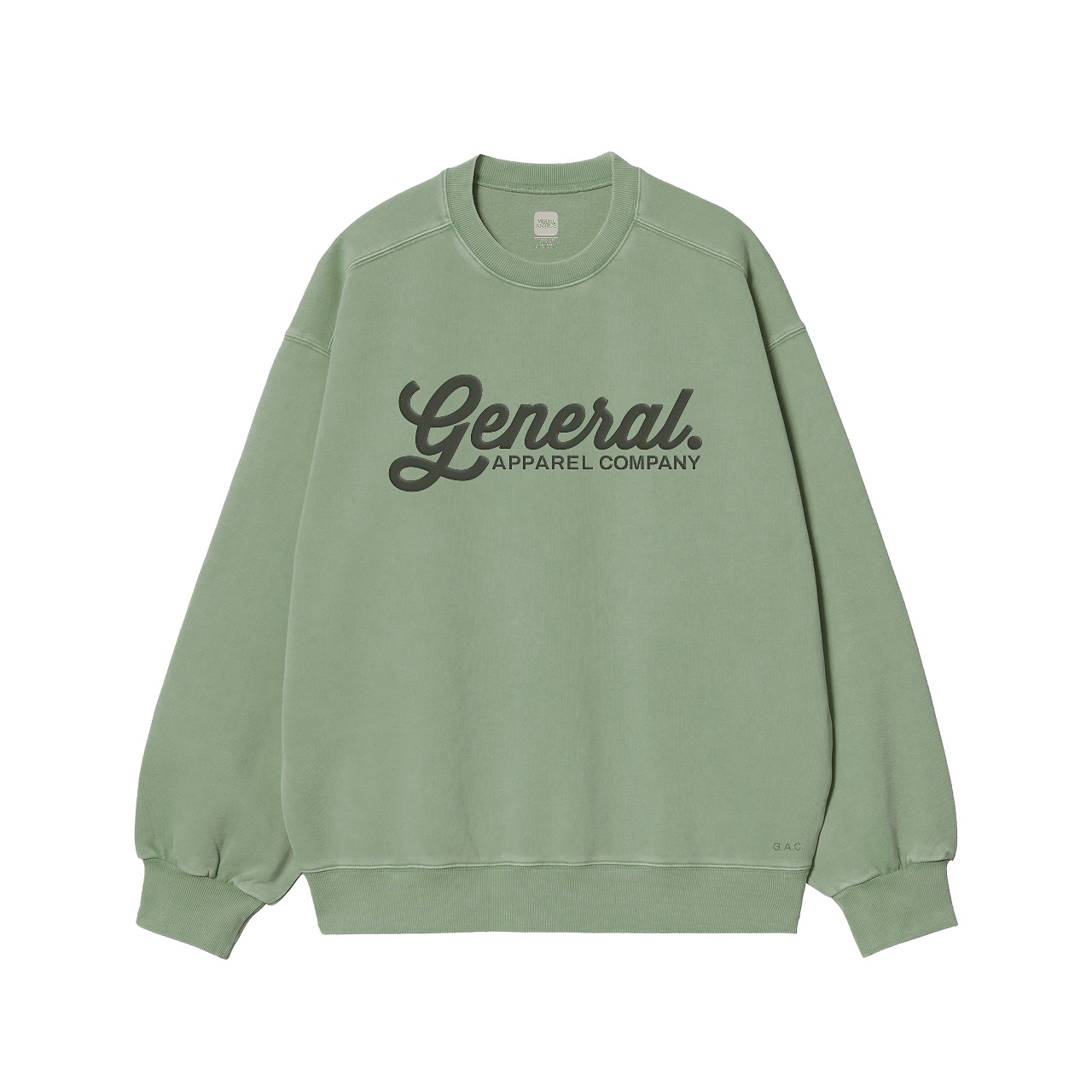 General Apparel Co. Stonewashed Sage Sweatshirt