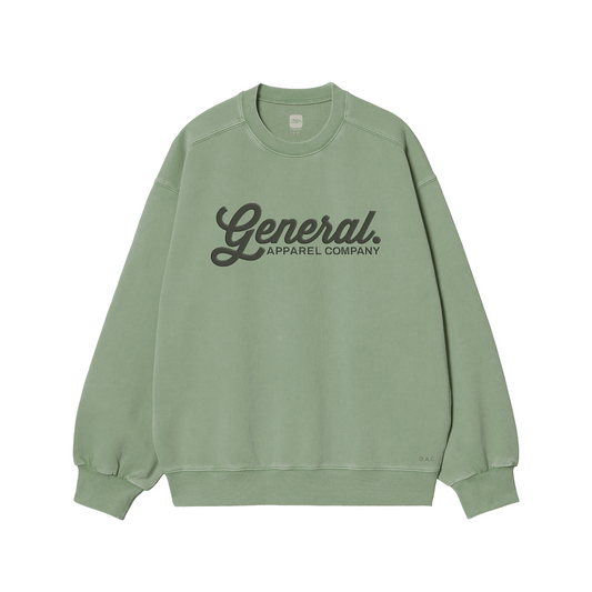 General Apparel Co. Stonewashed Sage Sweatshirt