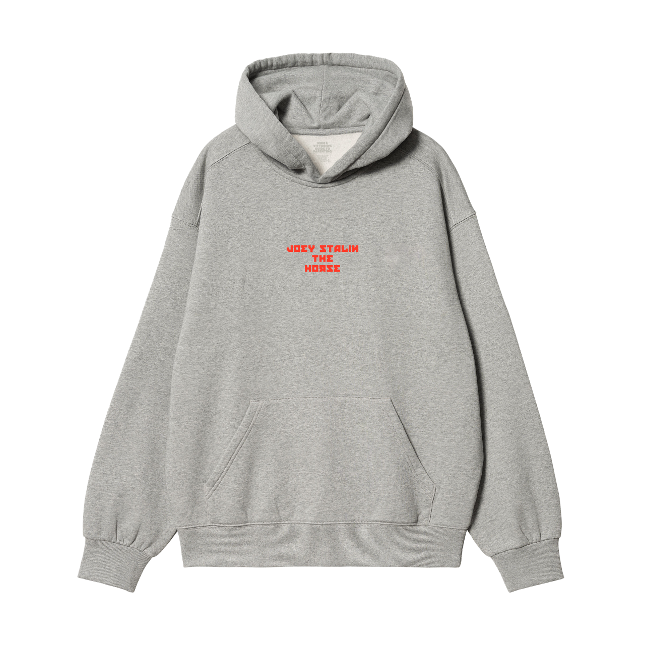 Joey Stalin Heather Grey Hoodie