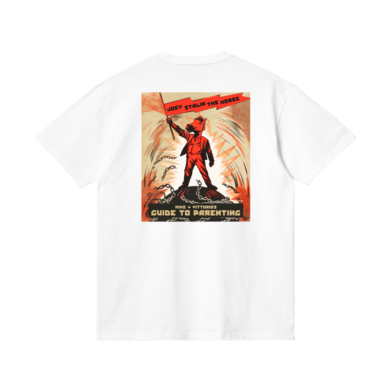 Joey Stalin White T-Shirt