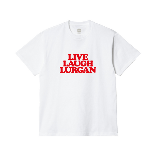 Live Laugh Lurgan White T-Shirt