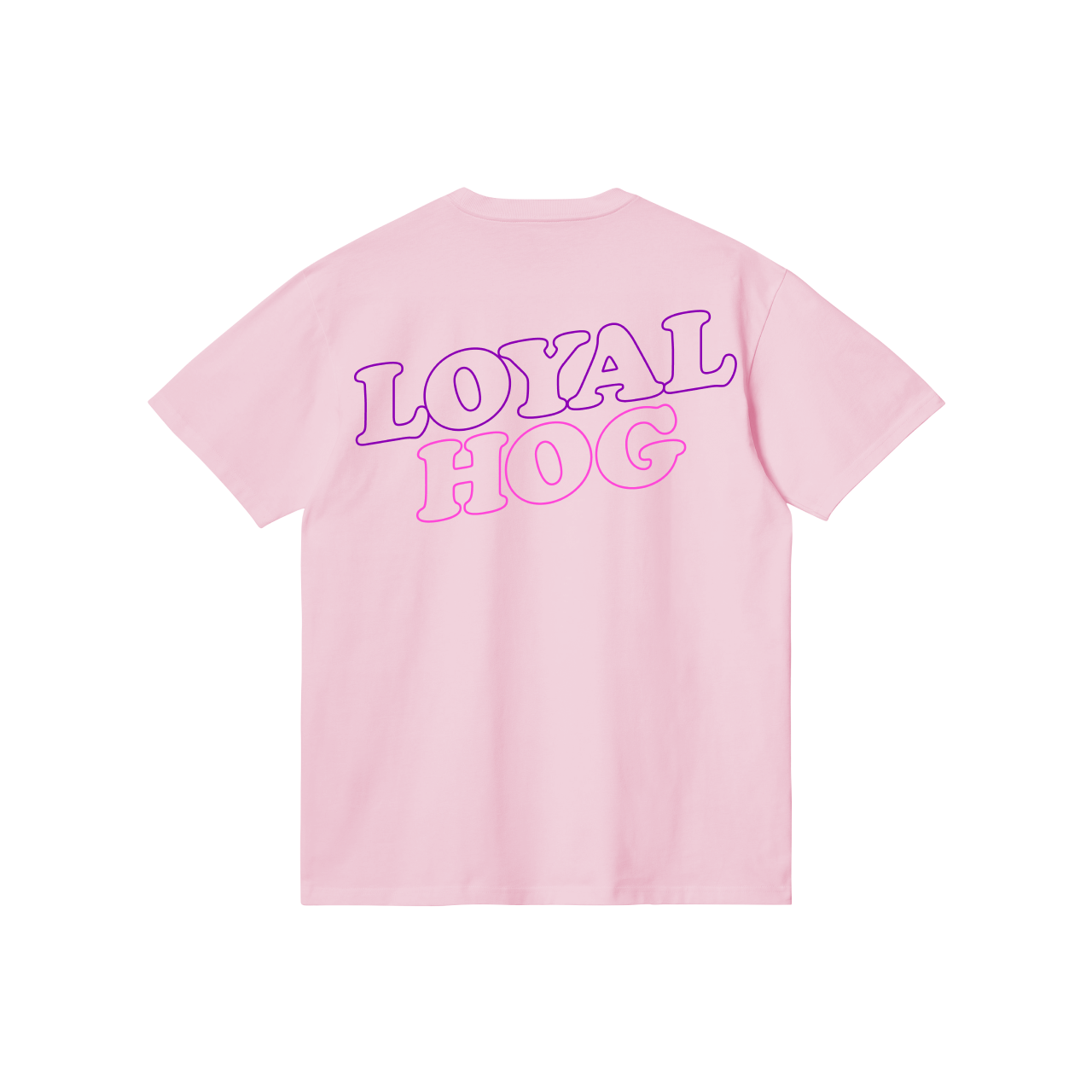 Loyal Hogs Faded Pink T-Shirt
