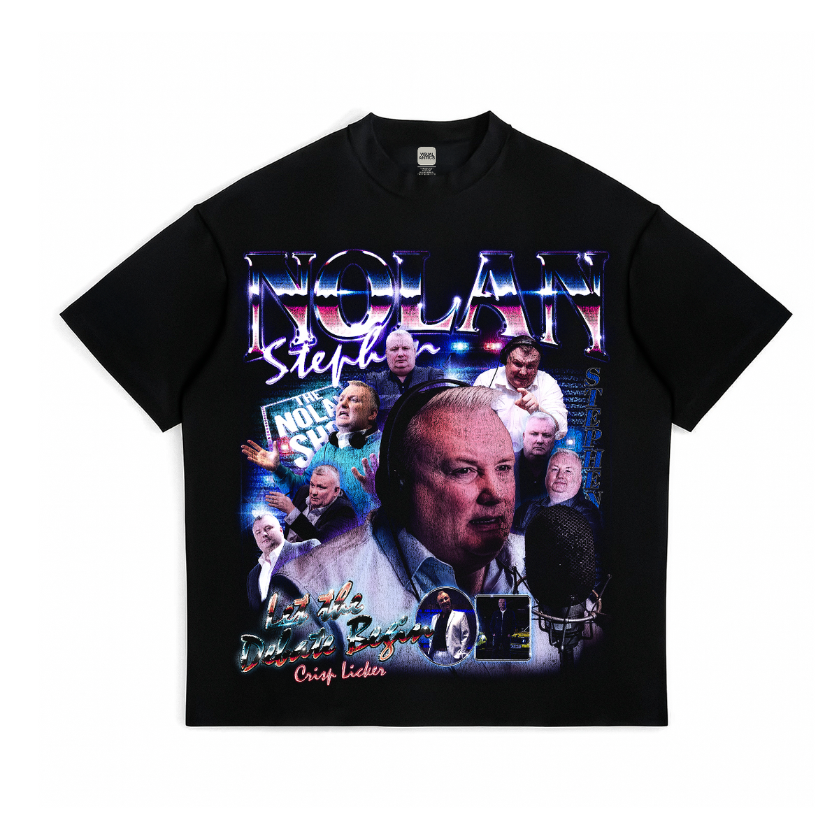 Sir Nolan Black Heavy T-Shirt