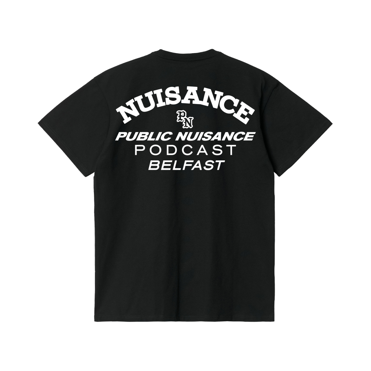 Public Nuisance Podcast Black T-Shirt