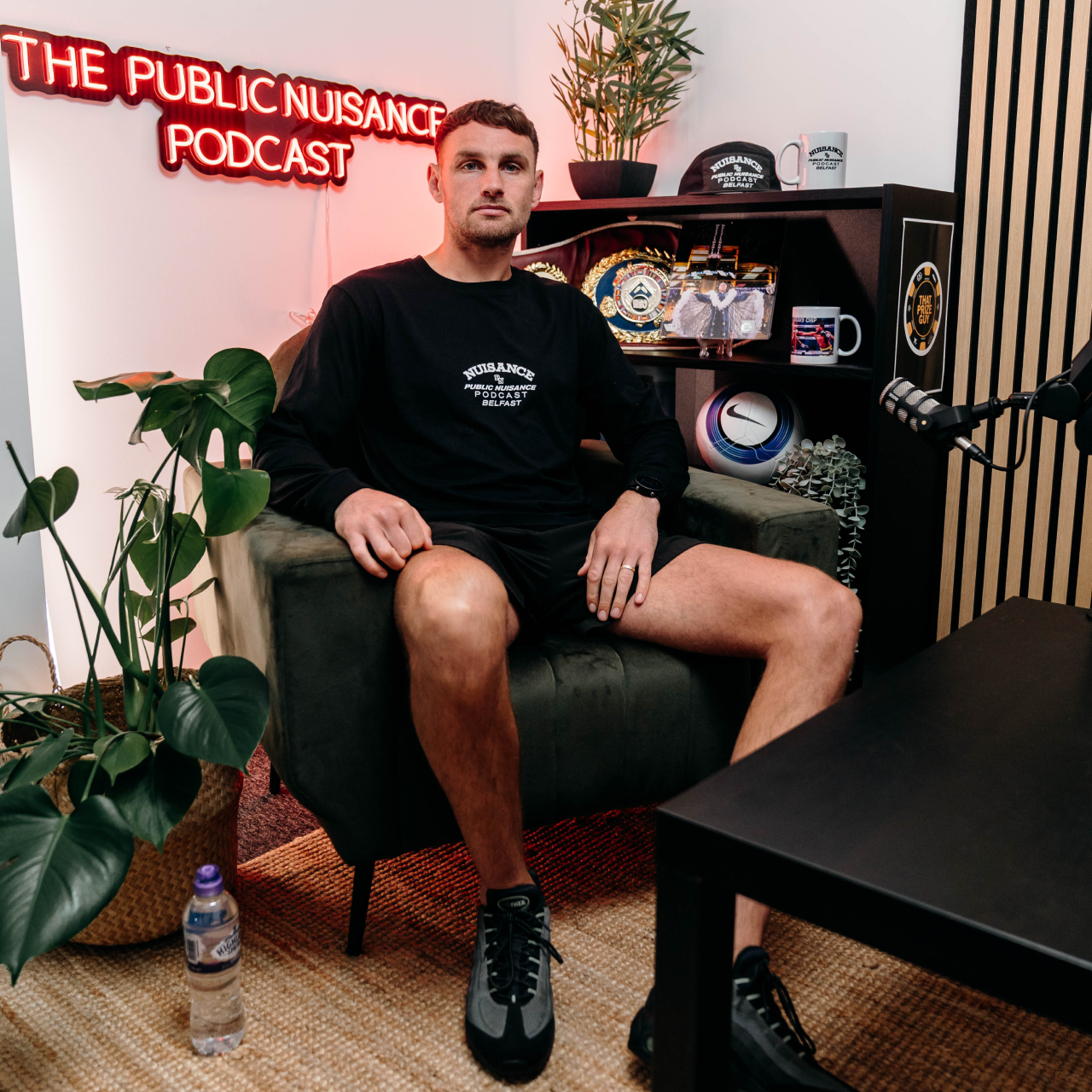 Public Nuisance Podcast Black Long Sleeve T-Shirt