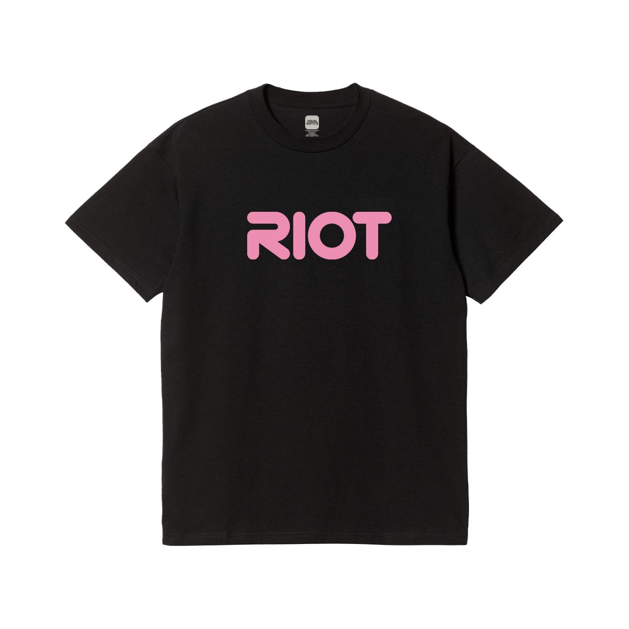 Visual Antics Riot Black T-Shirt