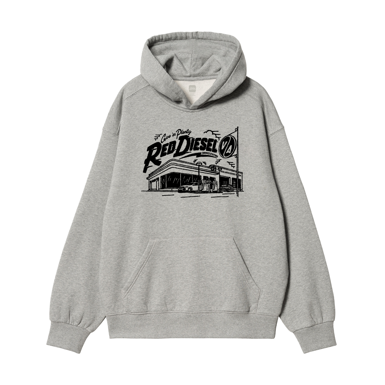 Red Diesel Service Station Hoodie