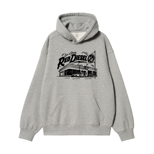 Red Diesel Service Station Hoodie