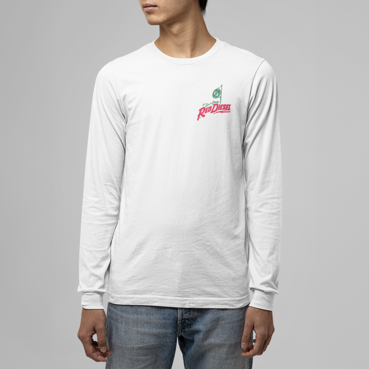 Red Diesel Service Station Long Sleeve T-Shirt