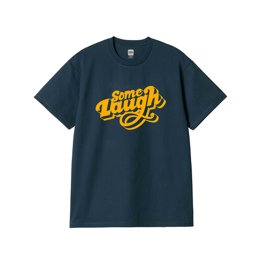 Some Laugh Podcast Denim Blue T-Shirt