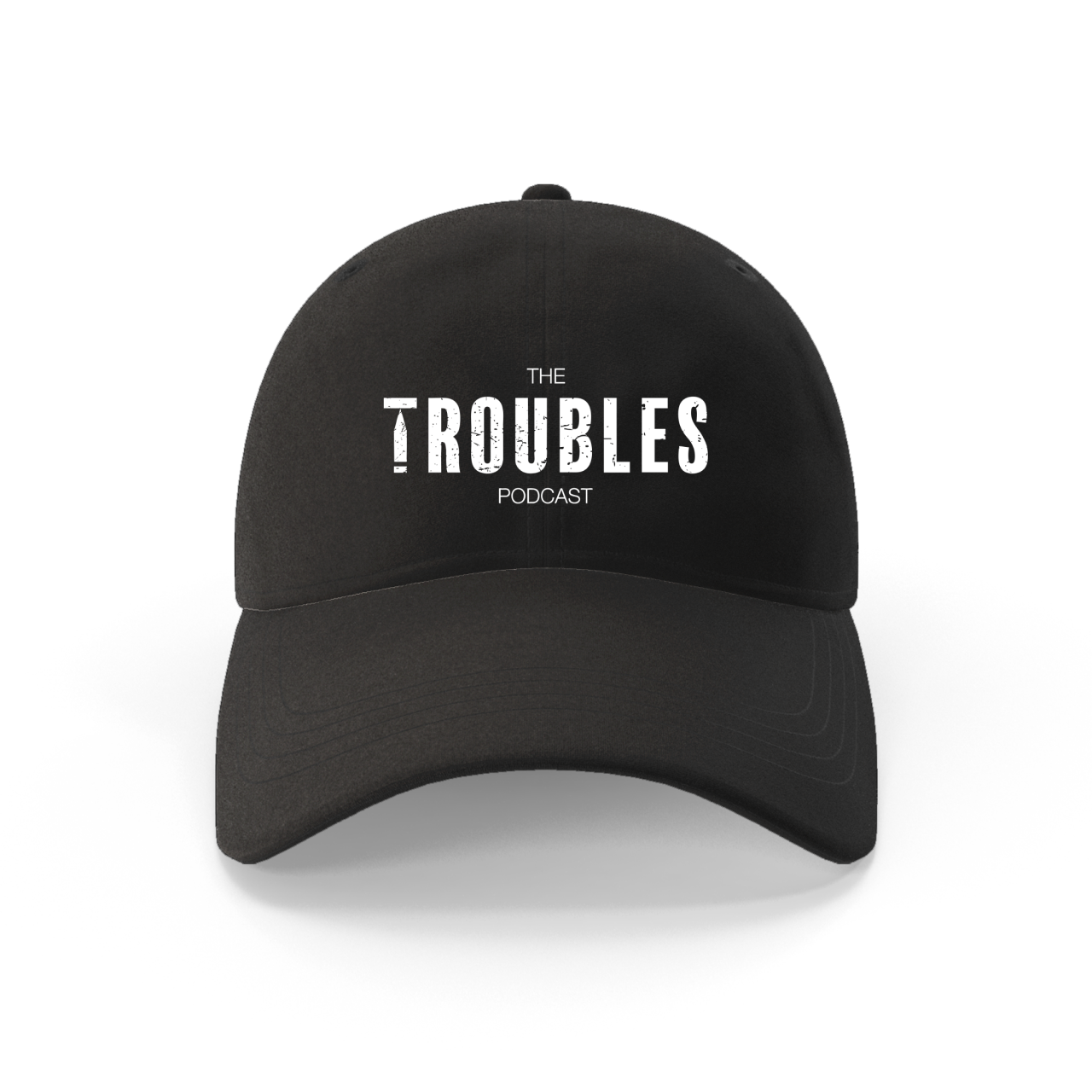 The Troubles Podcast Black Trucker Cap