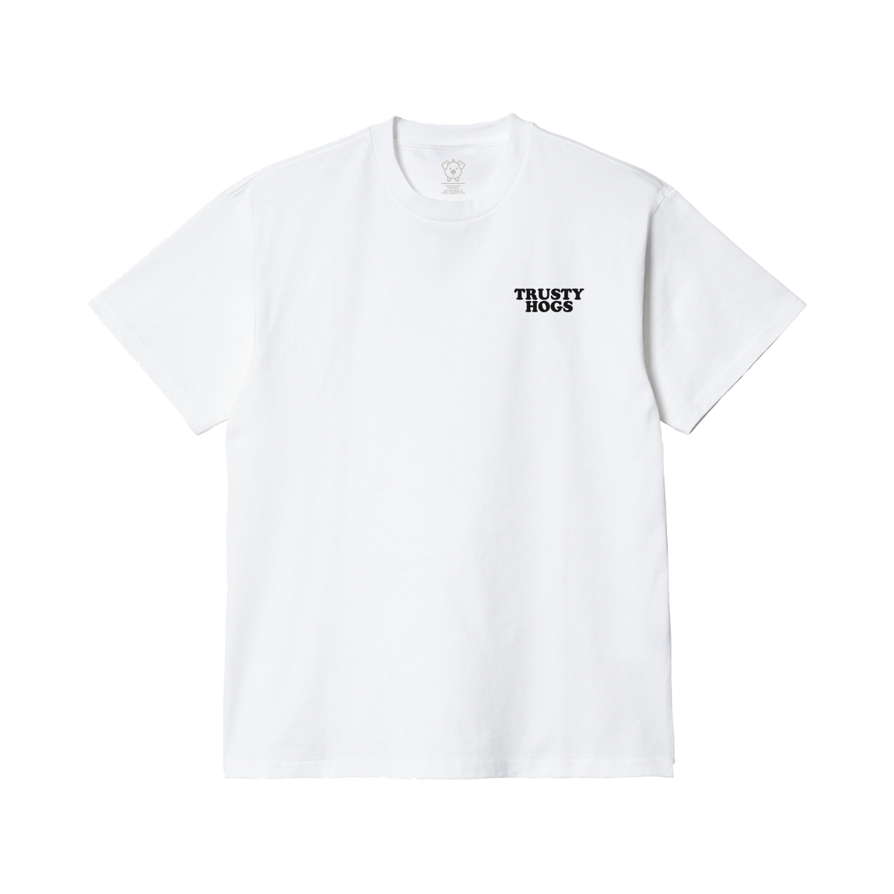 Trusty Hogs White T-Shirt