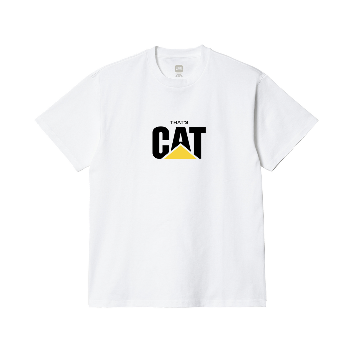That's CAT White T-Shirt