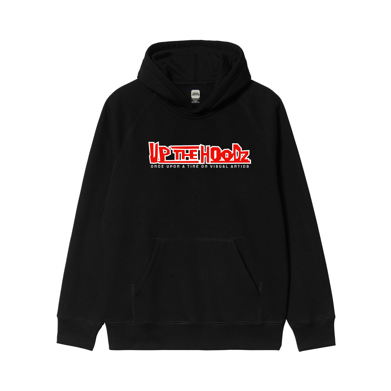Up the Hoodz Black Hoodie