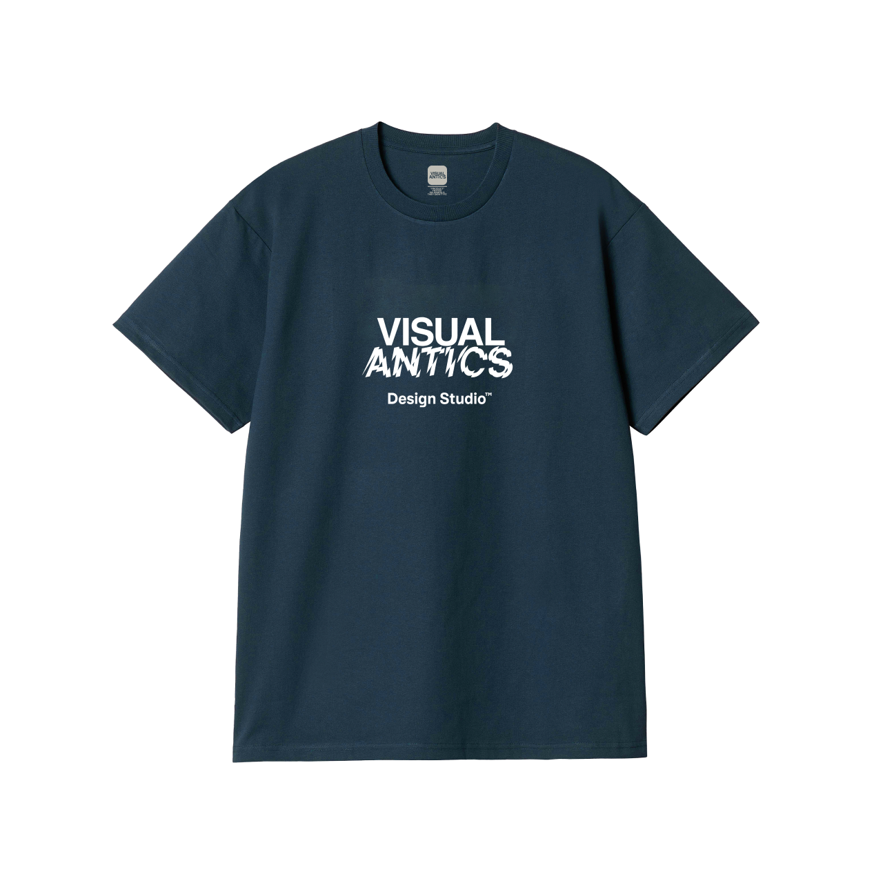 VA Design Studio Denim Blue T-Shirt – Visual Antics