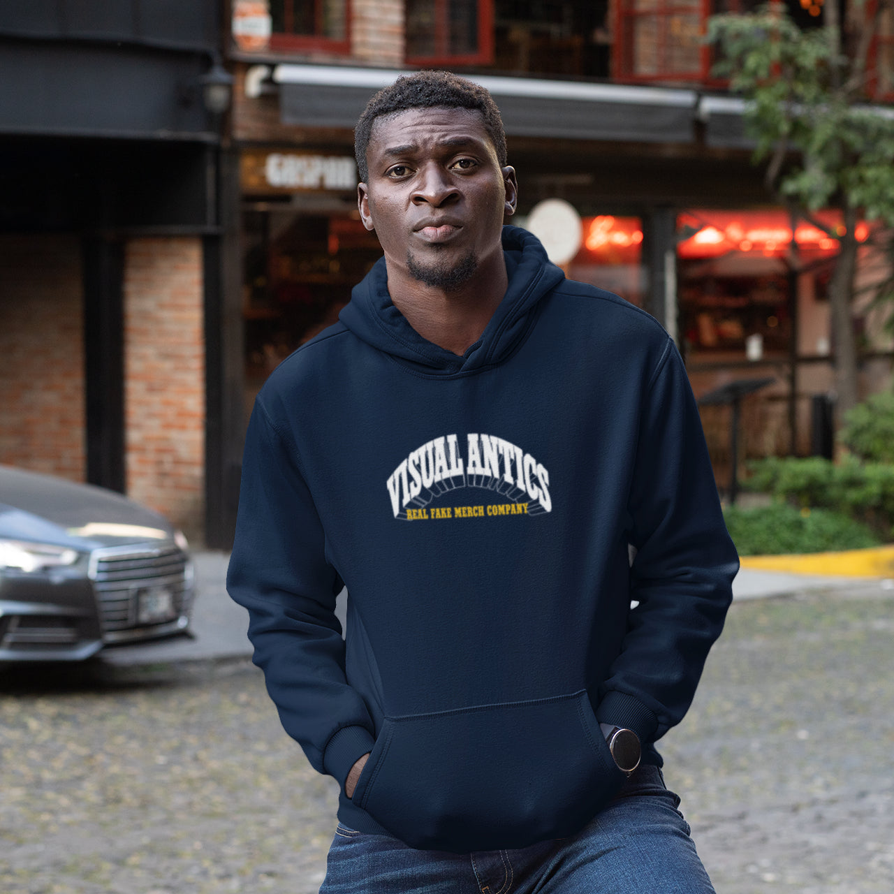 VA Lost Mary Navy Hoodie