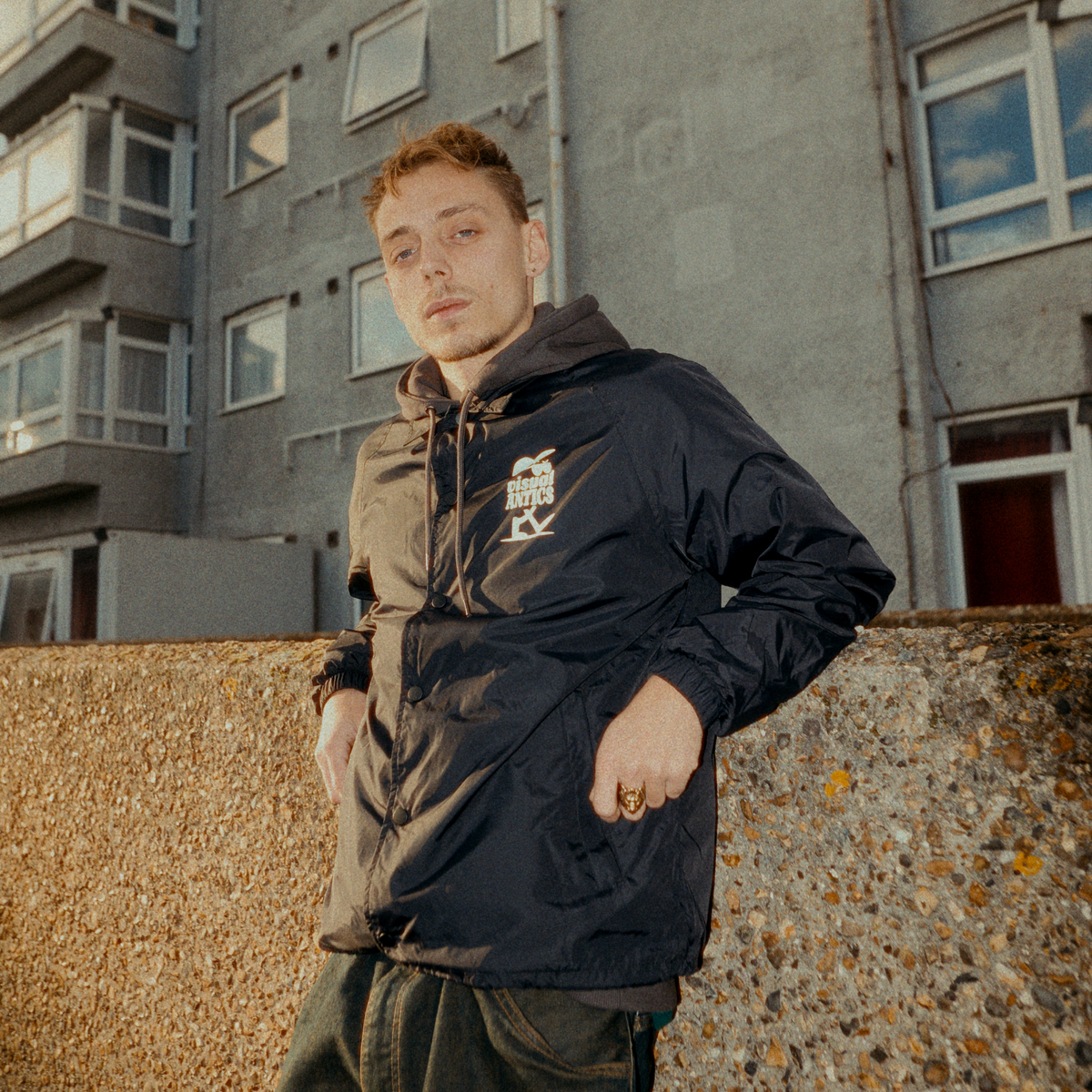 VA Mucker Black Coach Jacket