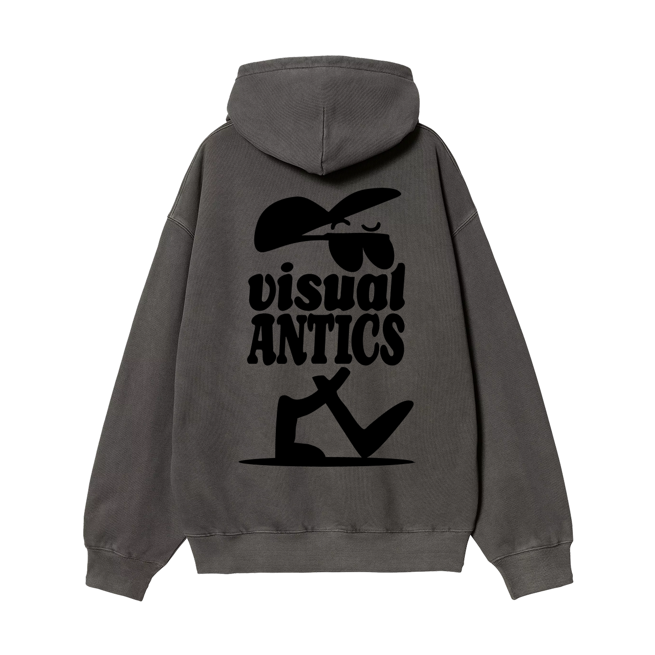 VA Mucker Faded Black Hoodie