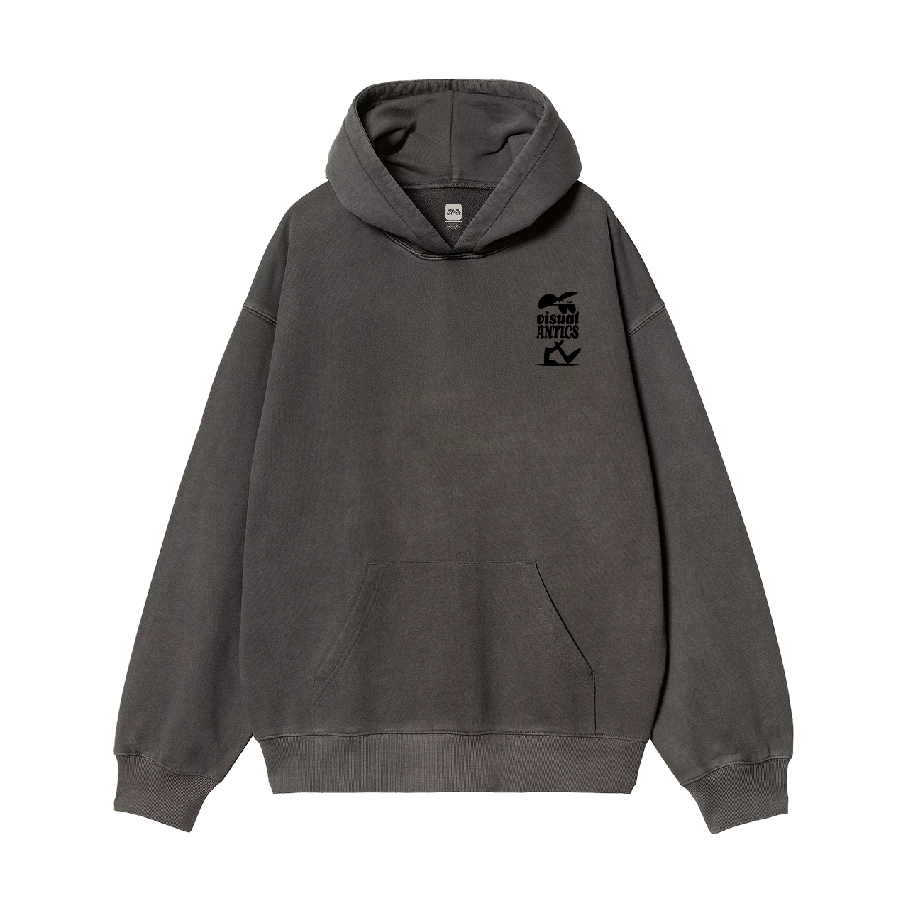 VA Mucker Faded Black Hoodie