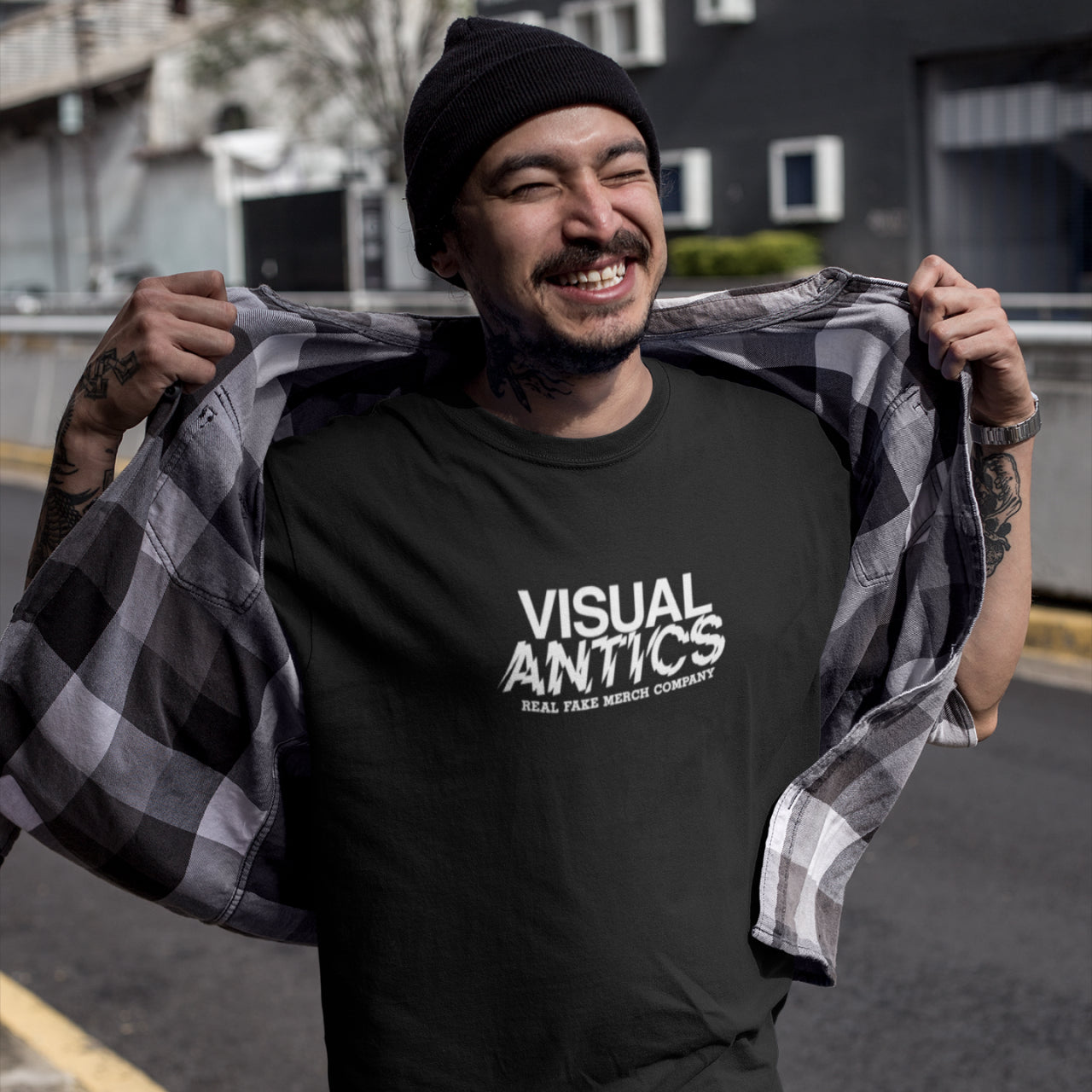 Visual Antics Apparel Black T-Shirt