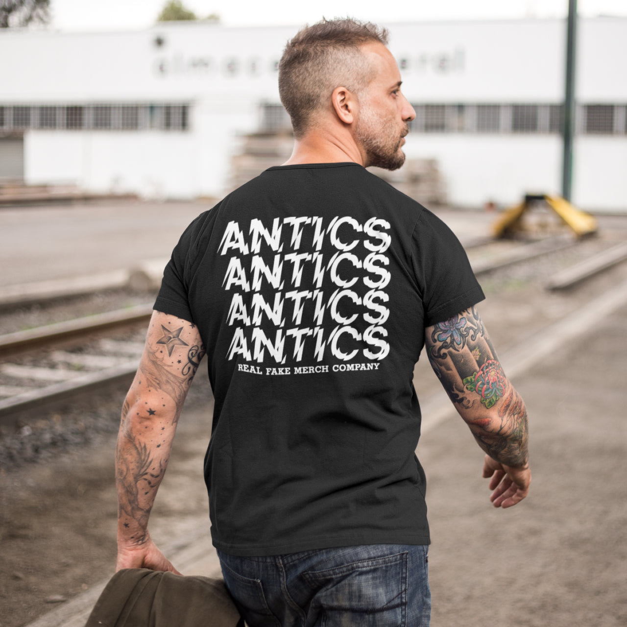 Visual Antics Apparel Black T-Shirt