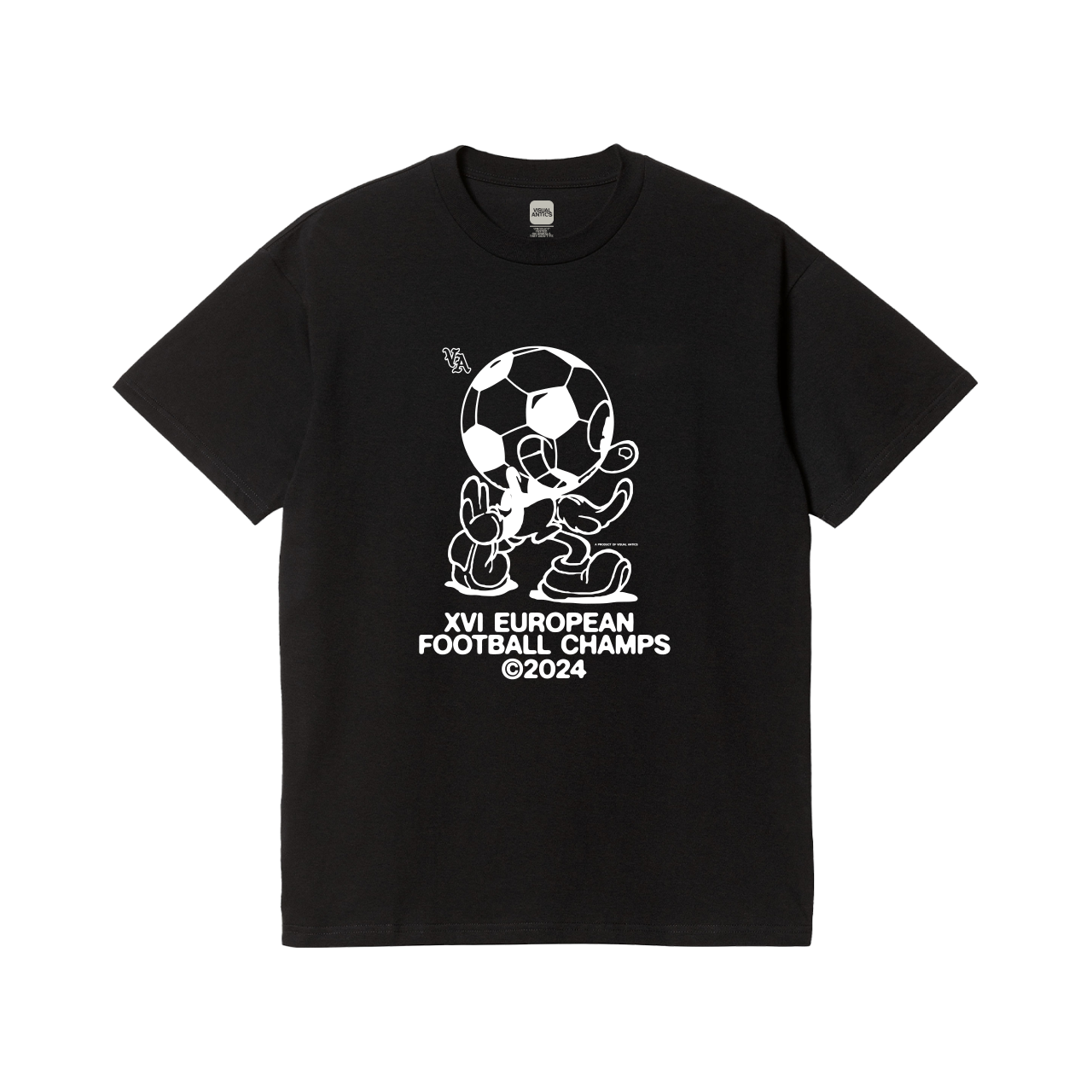 Walking Footy Black T-Shirt