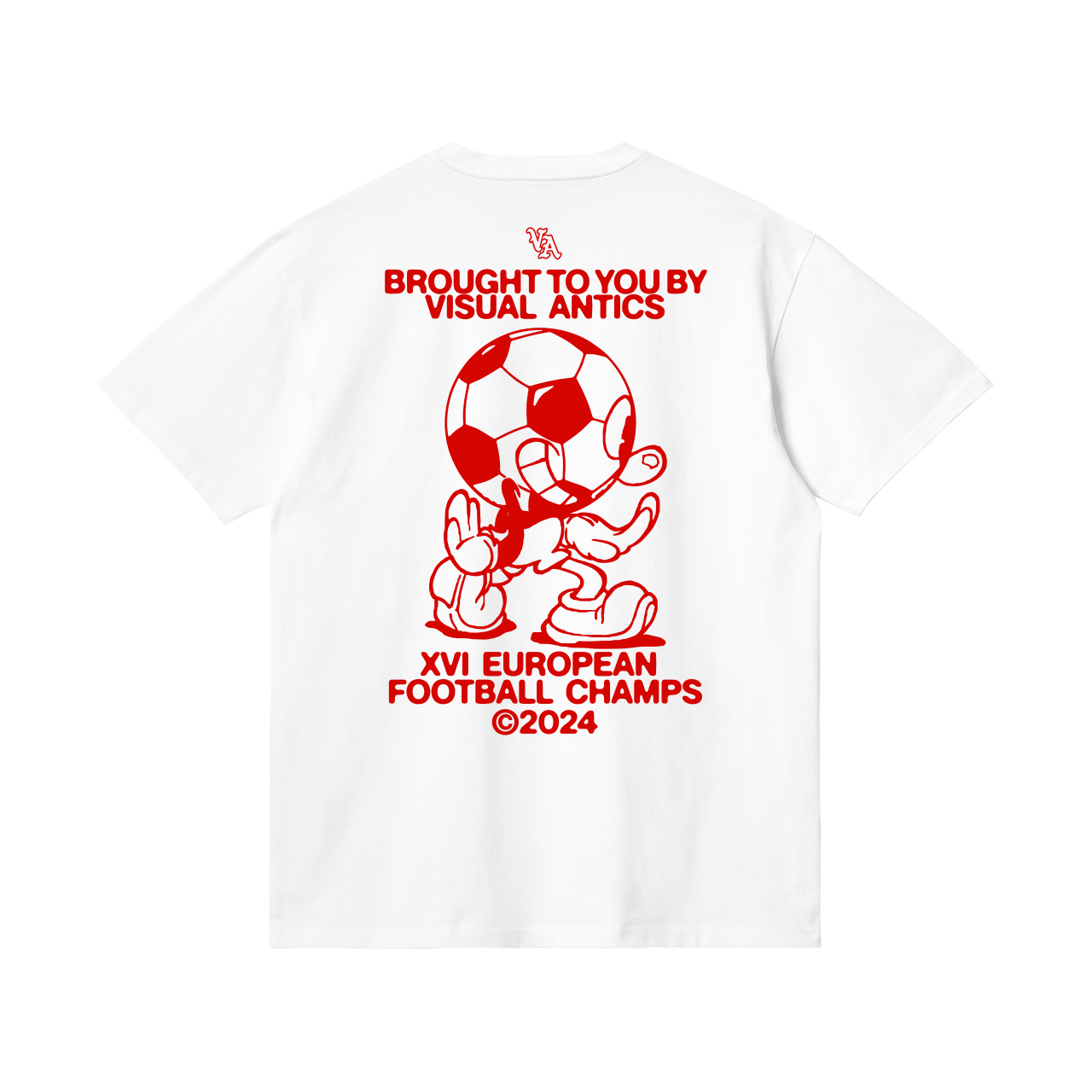 Walking Footy White T-Shirt