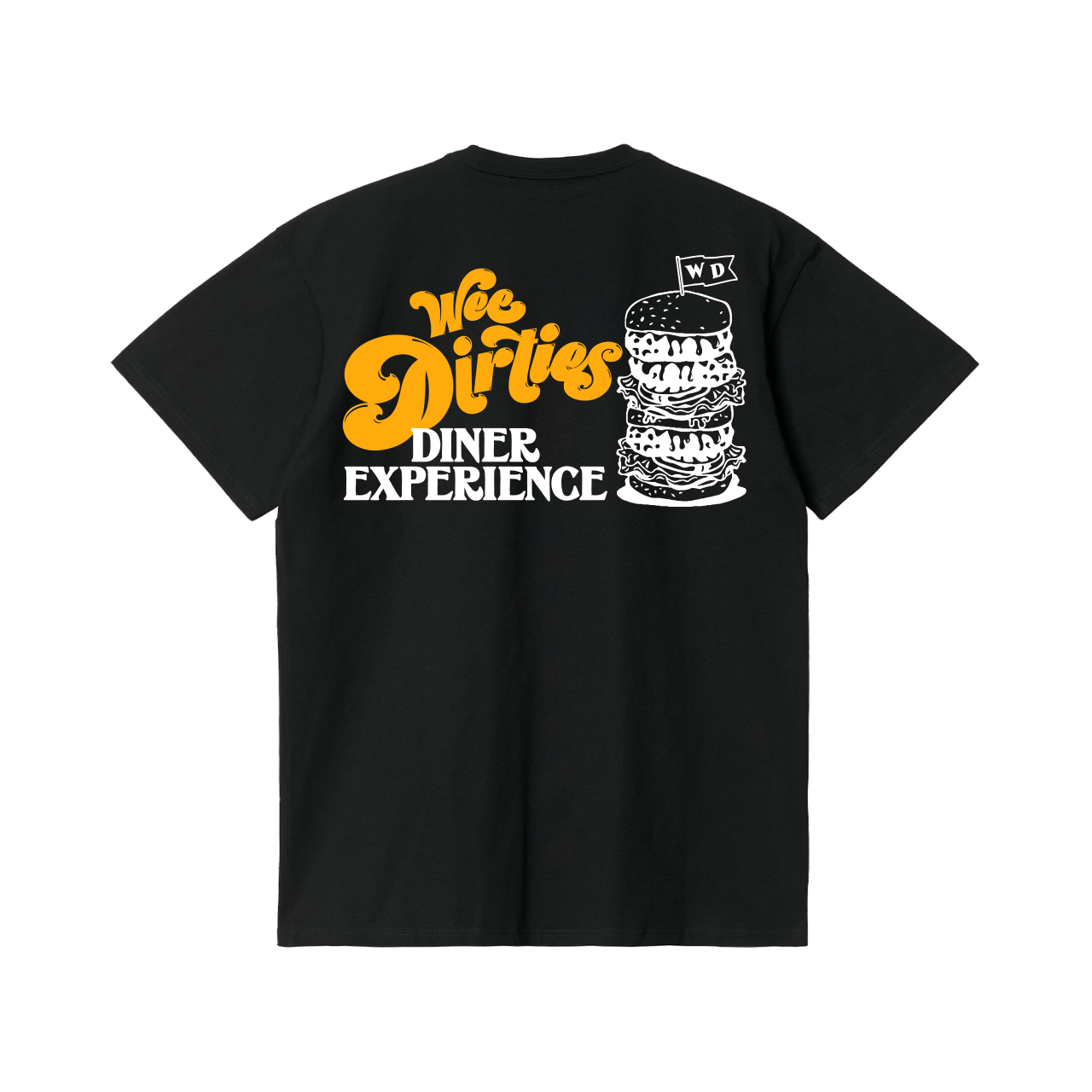 Wee Dirties Dining Experience Black T-Shirt
