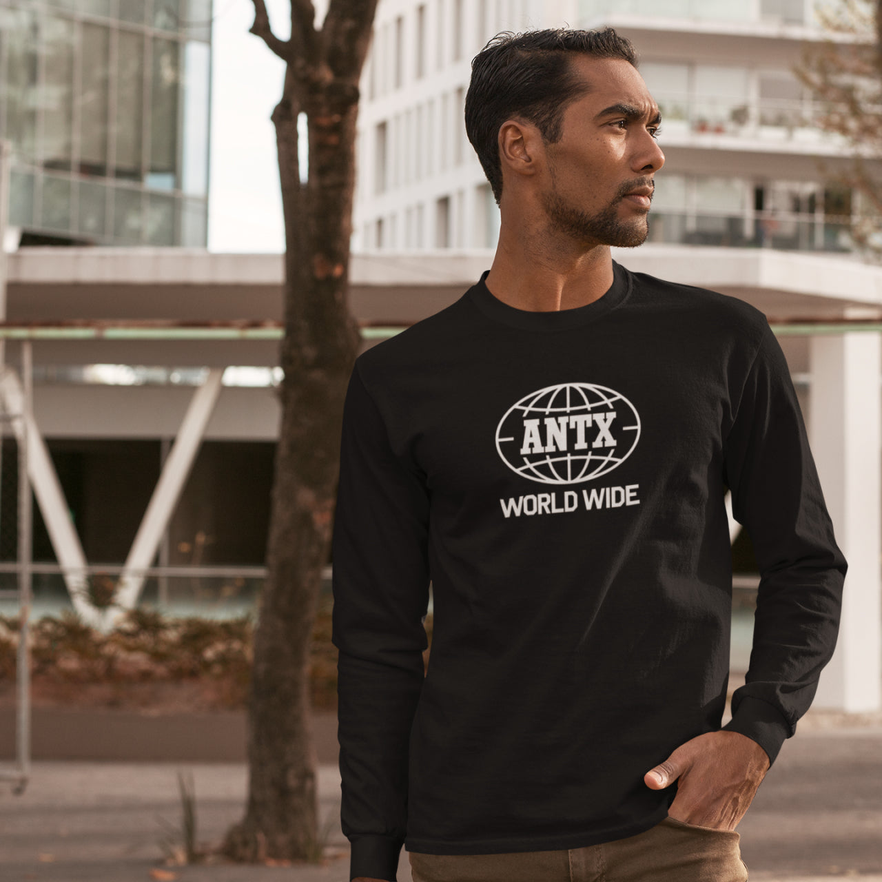 ANTX Black Long Sleeve T-Shirt